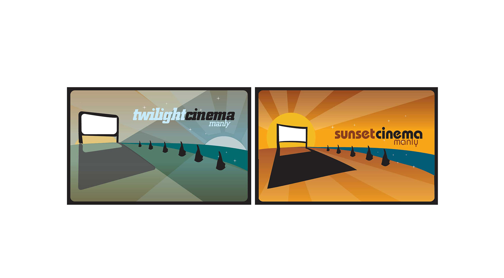 Swivel Creative_Visual Communications_Twighlight & Sunset Cinema_Branding & Display Material